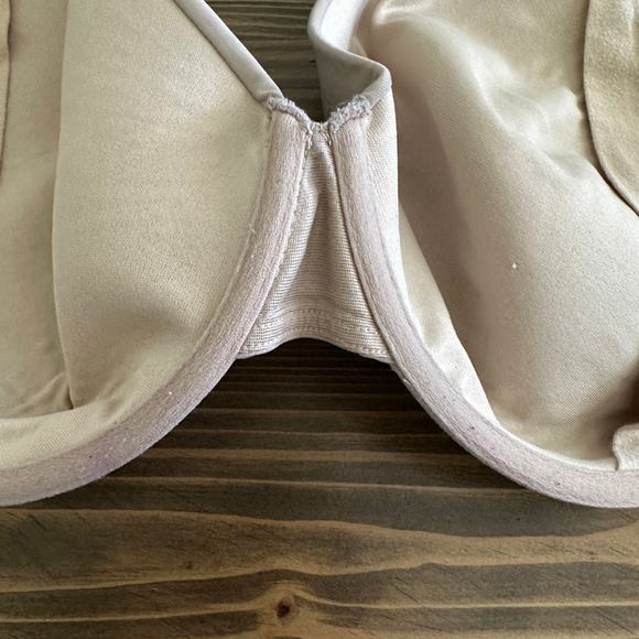 Women's Motherhood Beige Maternity Nursing Bra 40DDD / 40F Postpartum Intimates - Picture 6 of 8